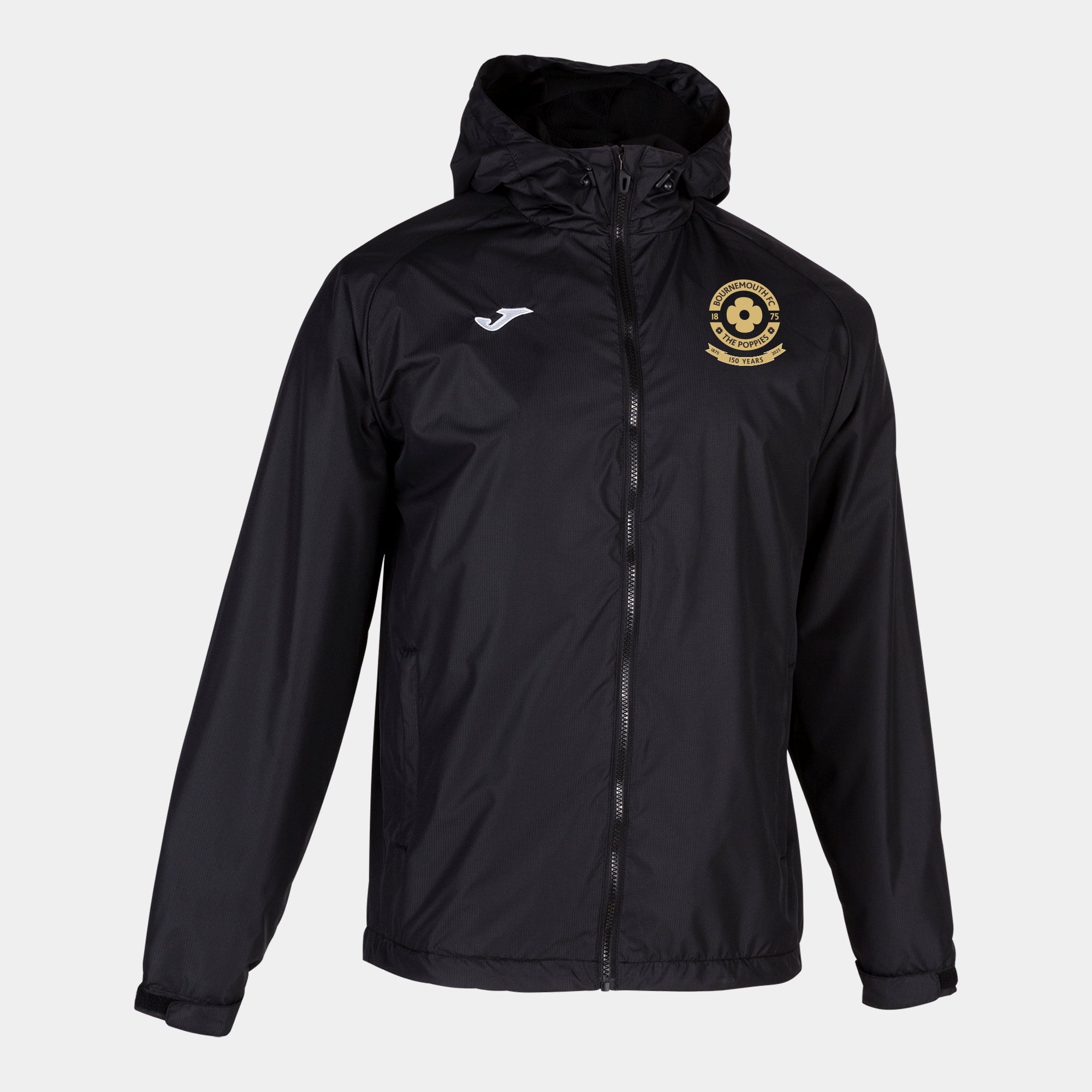 Poppies - Joma Cervino Polar Rain Jacket - Black