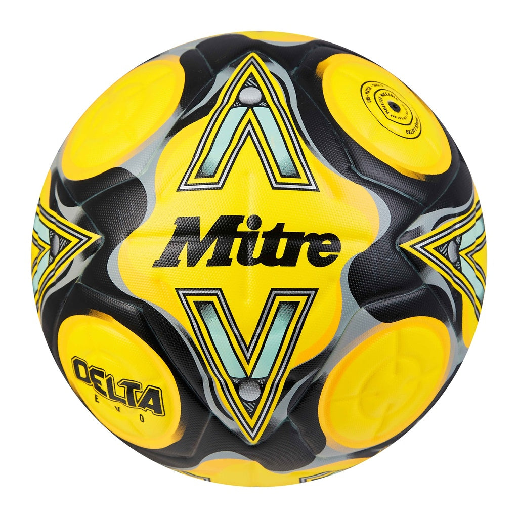 Mitre Delta One Football - Yellow