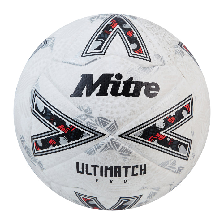 Mitre Ultimatch Evo Football - White