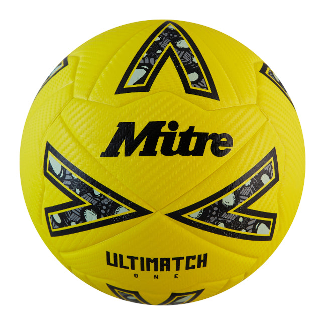 Mitre Ultimatch One Football - Yellow