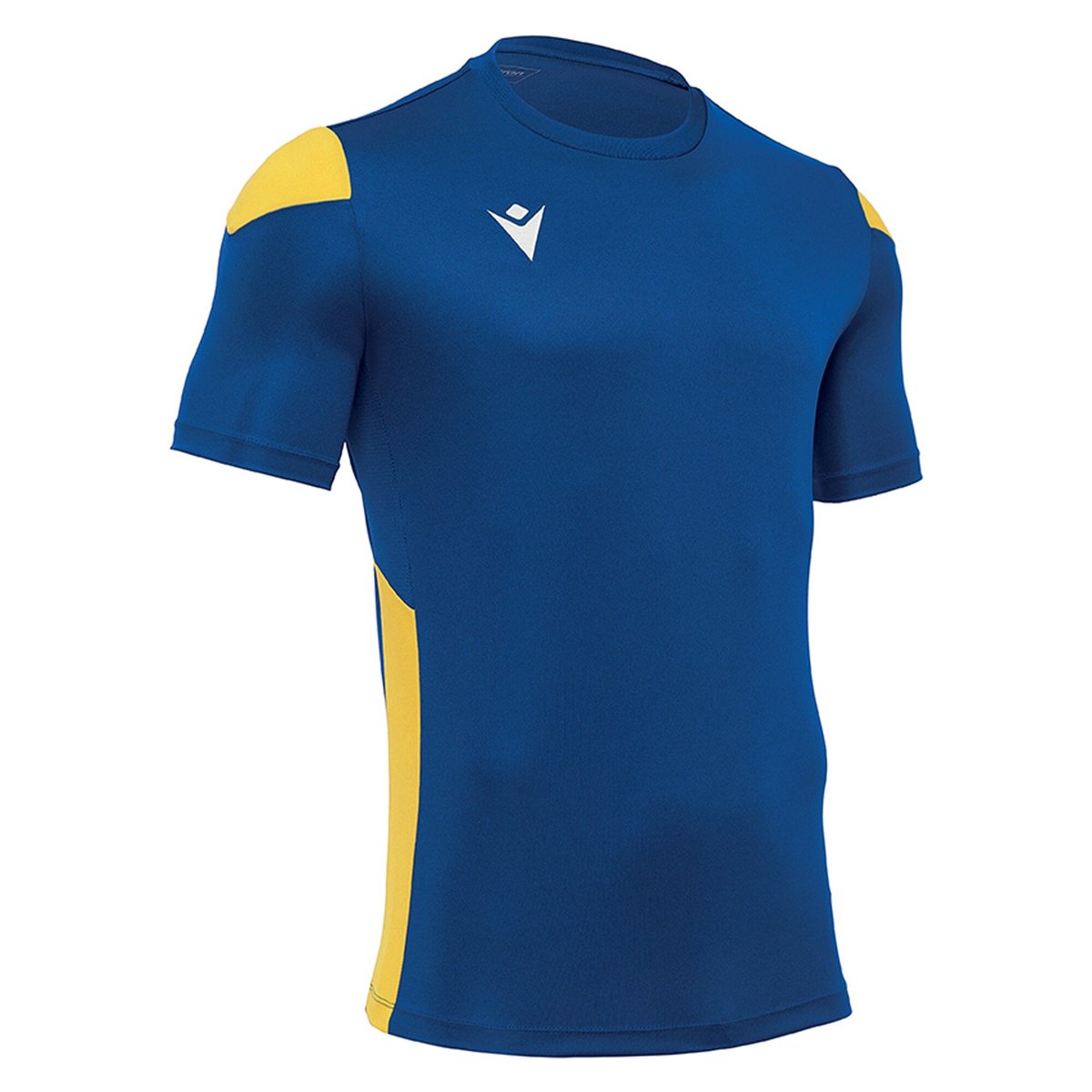 Macron Polis Shirt - Royal Blue/Yellow