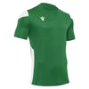 Macron Polis Shirt - Green/White