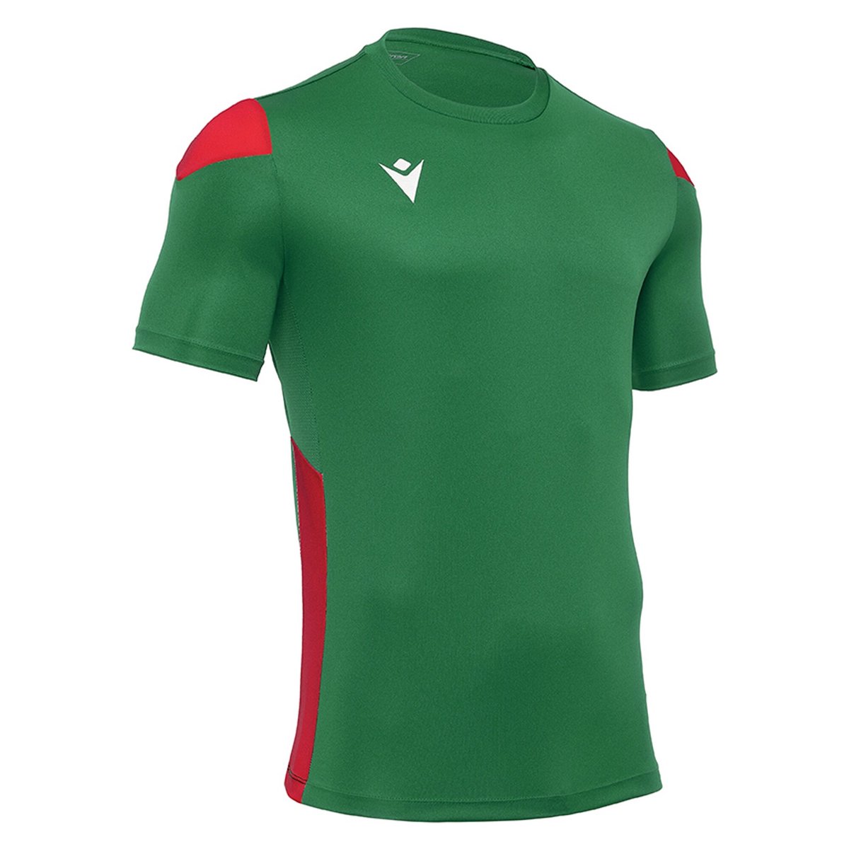 Macron Polis Shirt - Green/Red