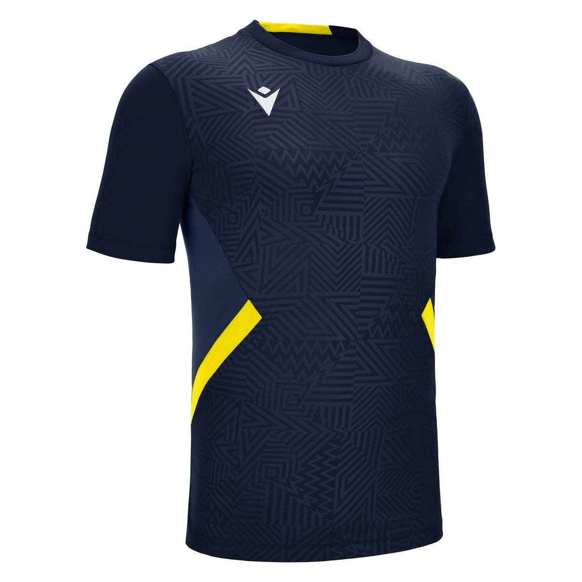 Macron Shedir Shirt - Navy/Yellow