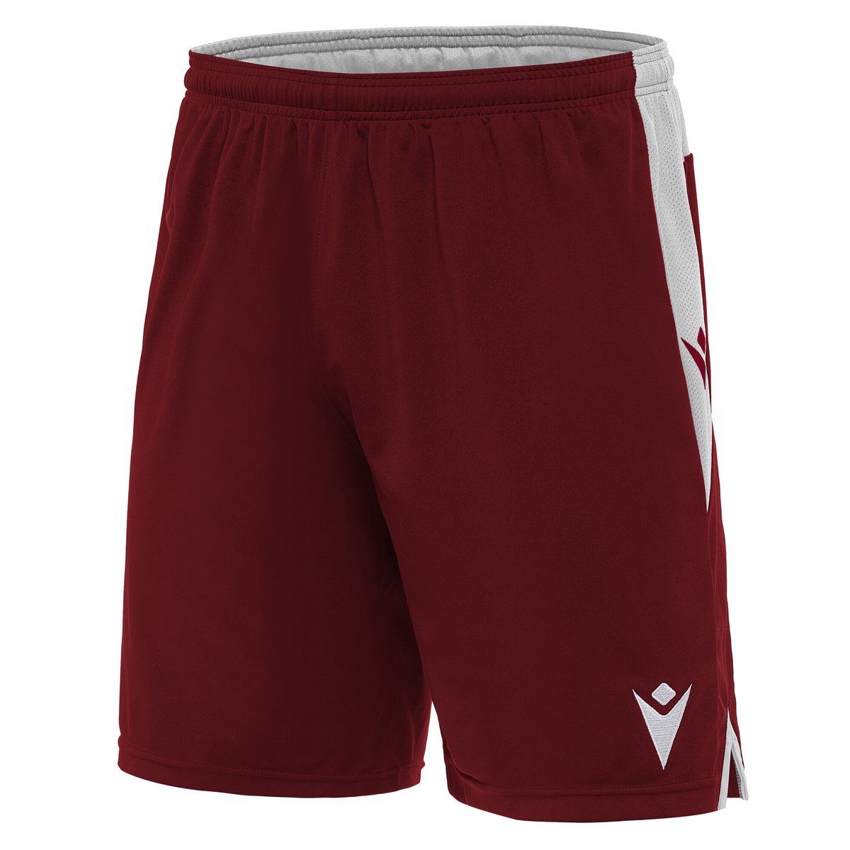 Macron Tempel Short - Cardinal/White