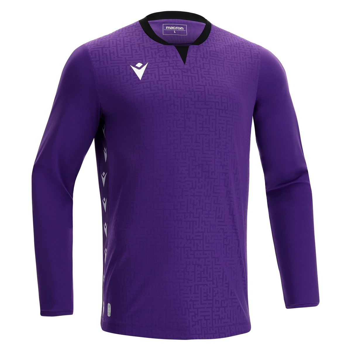 Macron Cygnus Eco GK Shirt - Purple/Black - footballkitsdirect.com