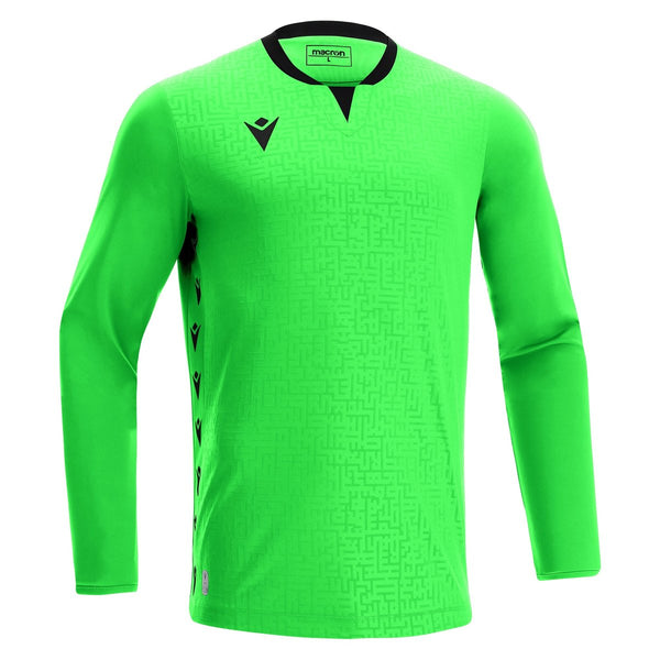 Macron Cygnus Eco GK Shirt Neon Green Black Footballkitsdirect macron-cygnus-eco-gk-shirt-neon-green-black-footballkitsdirect