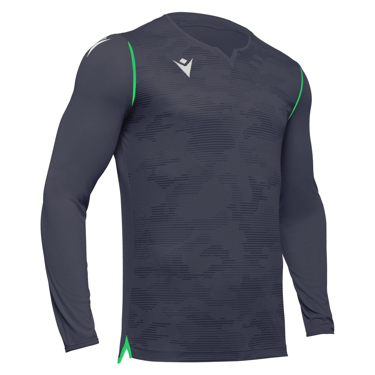 Macron Ares GK Shirt - Anthracite/Neon Green