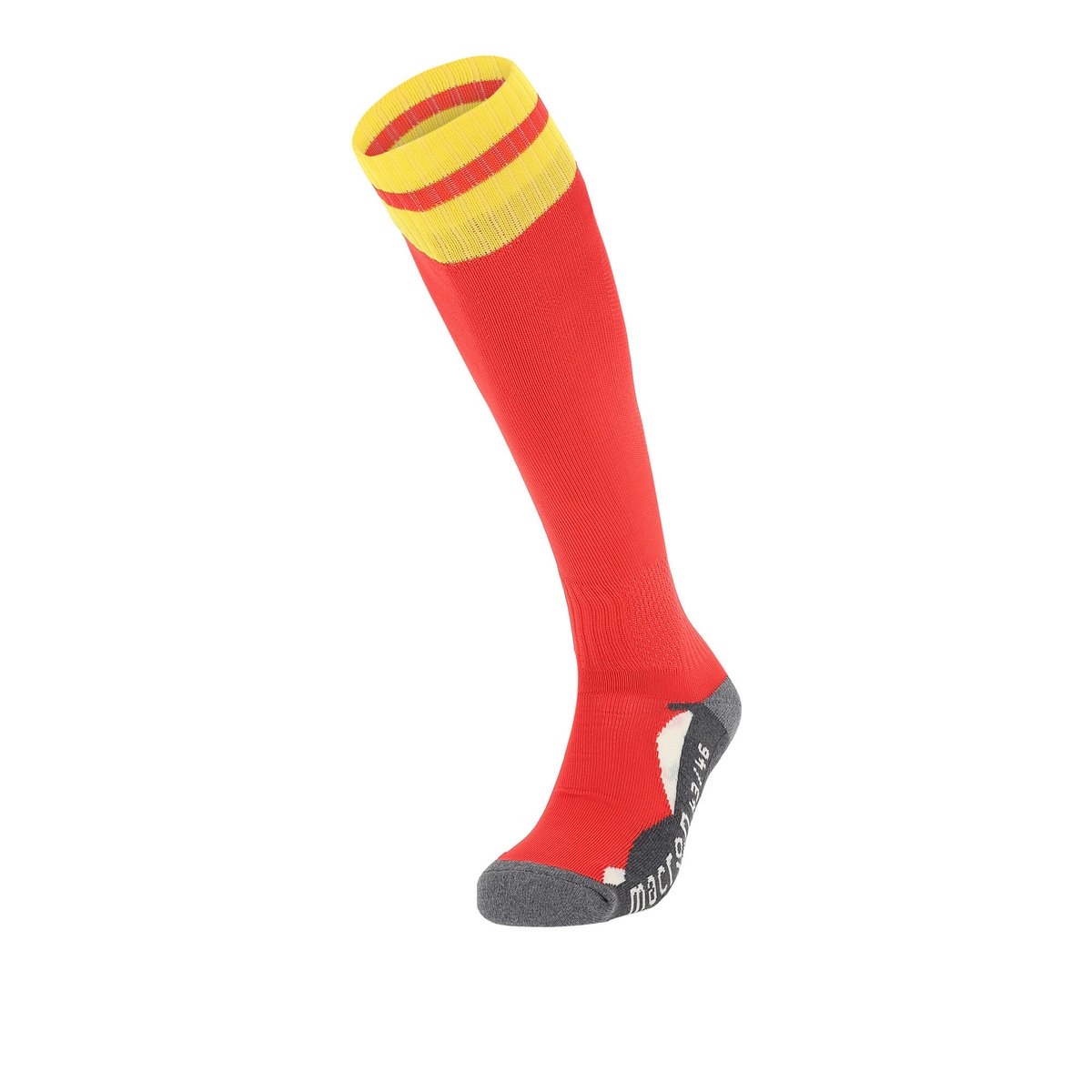 Macron Azlon Match Sock - Red/Yellow (Pack of 5)