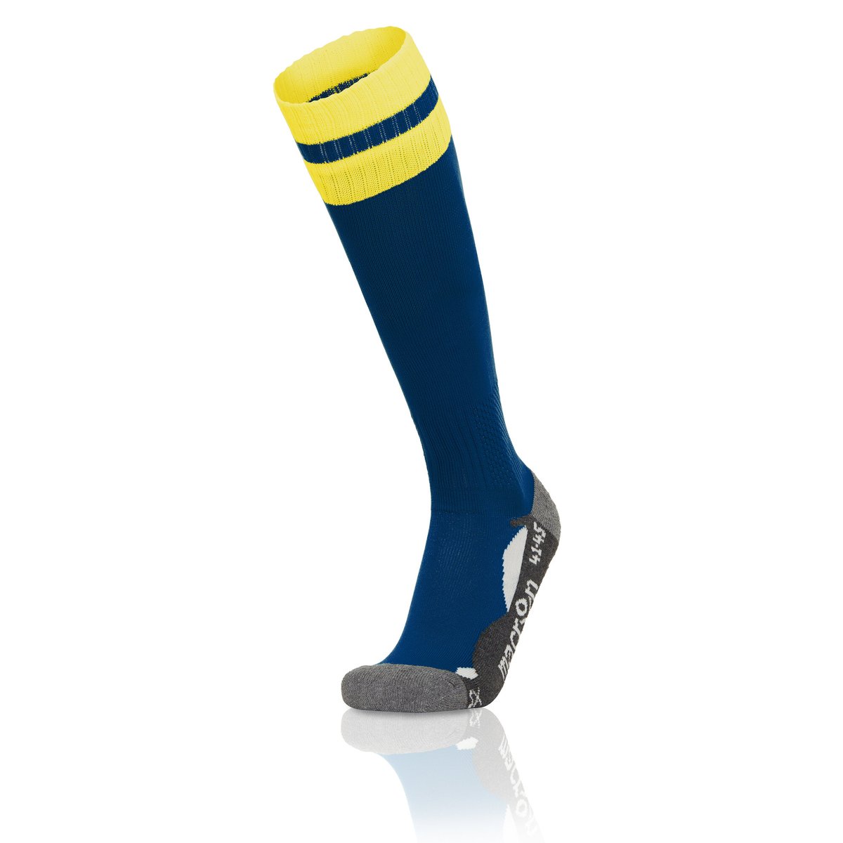 Macron Azlon Match Sock - Navy/Yellow (Pack of 5)