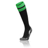 Macron Azlon Match Sock - Black/Green (Pack of 5)