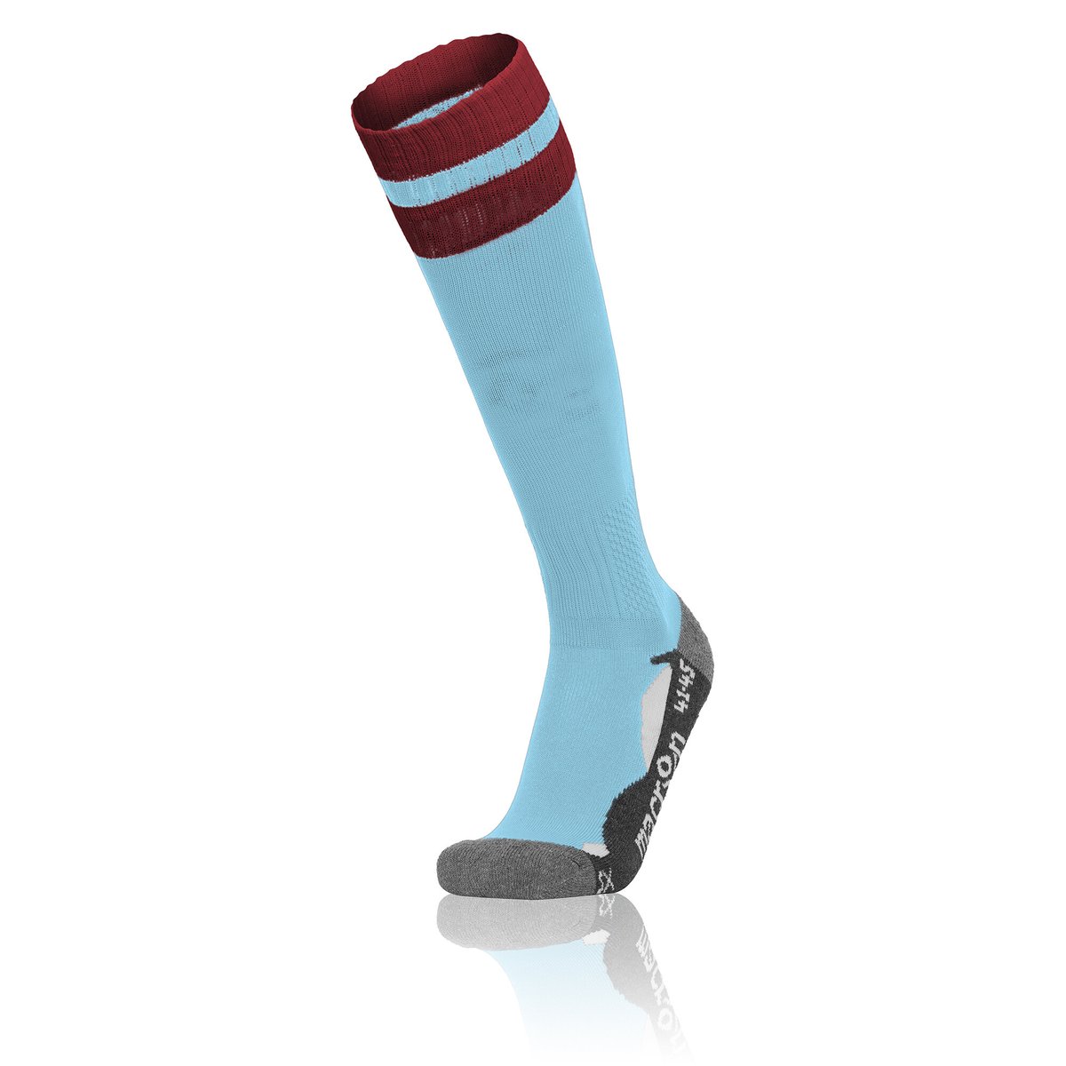 Macron Azlon Match Sock - Columbia/Cardinal (Pack of 5)