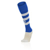 Macron Hoops Match Sock - Royal Blue/White (Pack of 5)