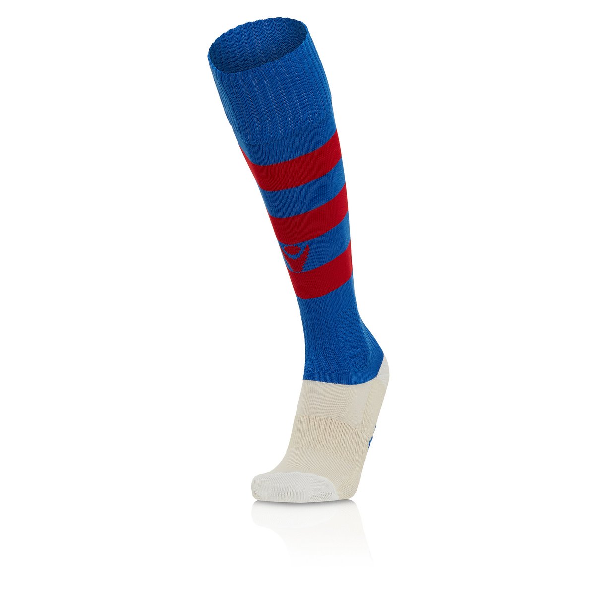 Macron Hoops Match Sock - Royal Blue/Red (Pack of 5)