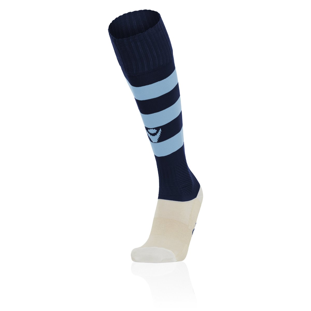 Macron Hoops Match Sock - Navy/Columbia (Pack of 5)