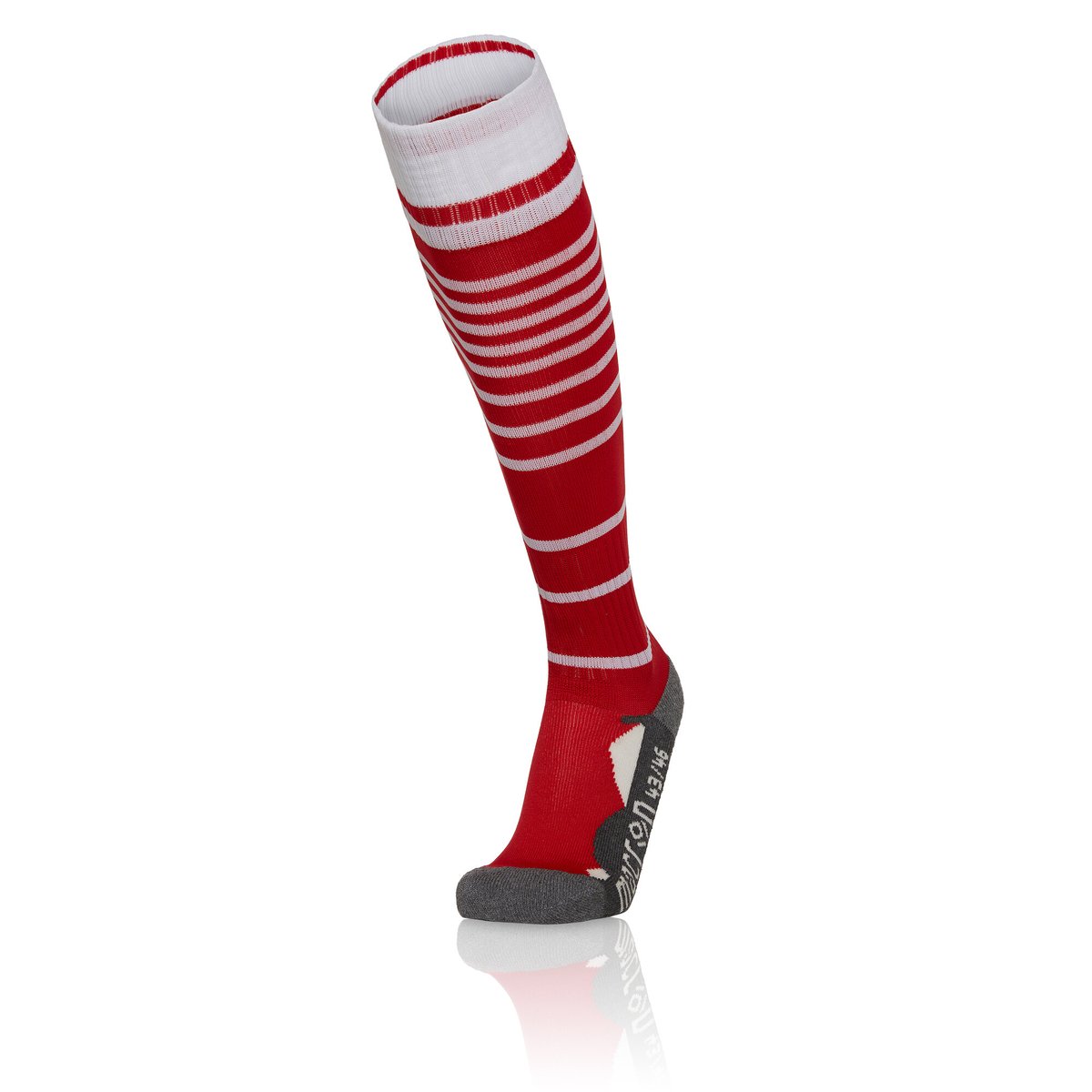 Macron Target Match Sock - Red/White (Pack of 5)