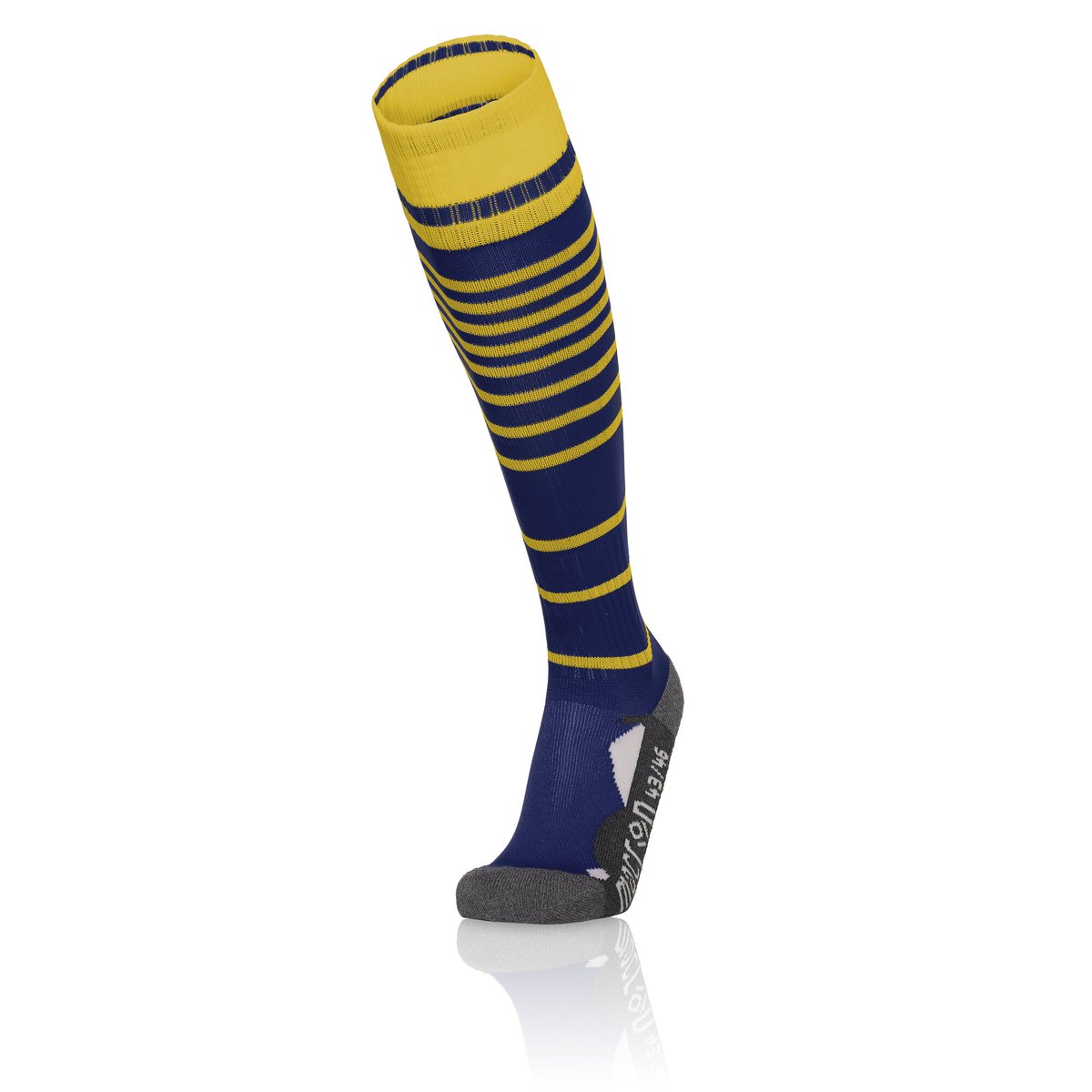 Macron Target Match Sock - Navy/Yellow (Pack of 5)