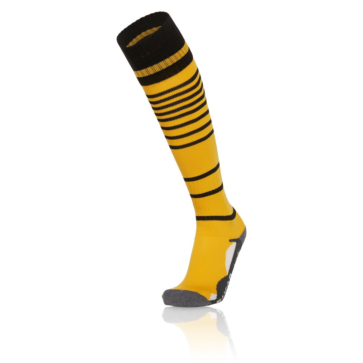 Macron Target Match Sock - Amber/Black (Pack of 5)