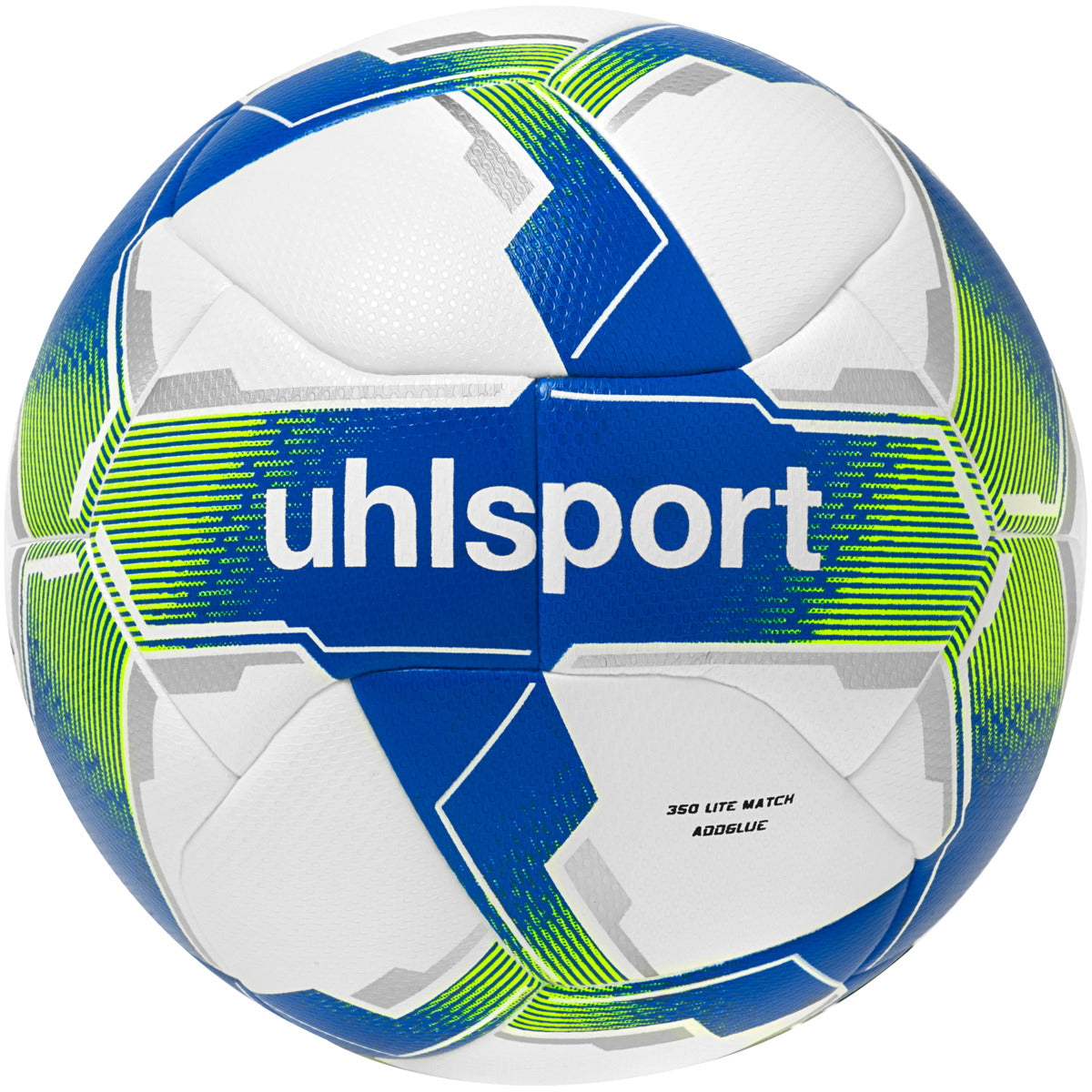 Uhlsport 350 Lite Match Addglue - White/Royal/Fluo Yellow