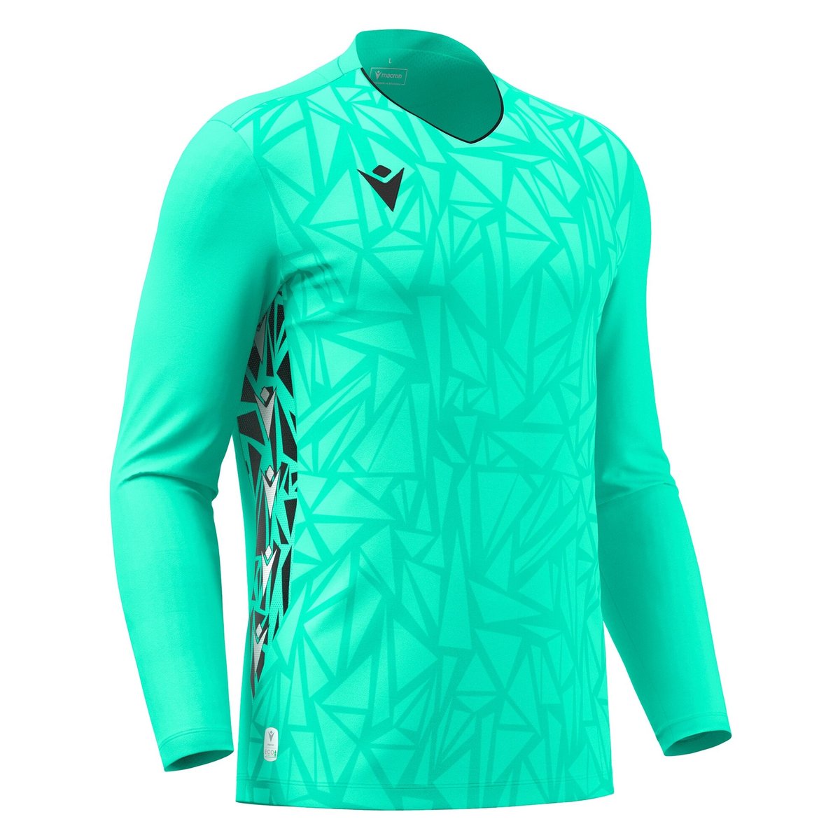 Macron Corvus Eco GK Shirt - Turquoise/Black