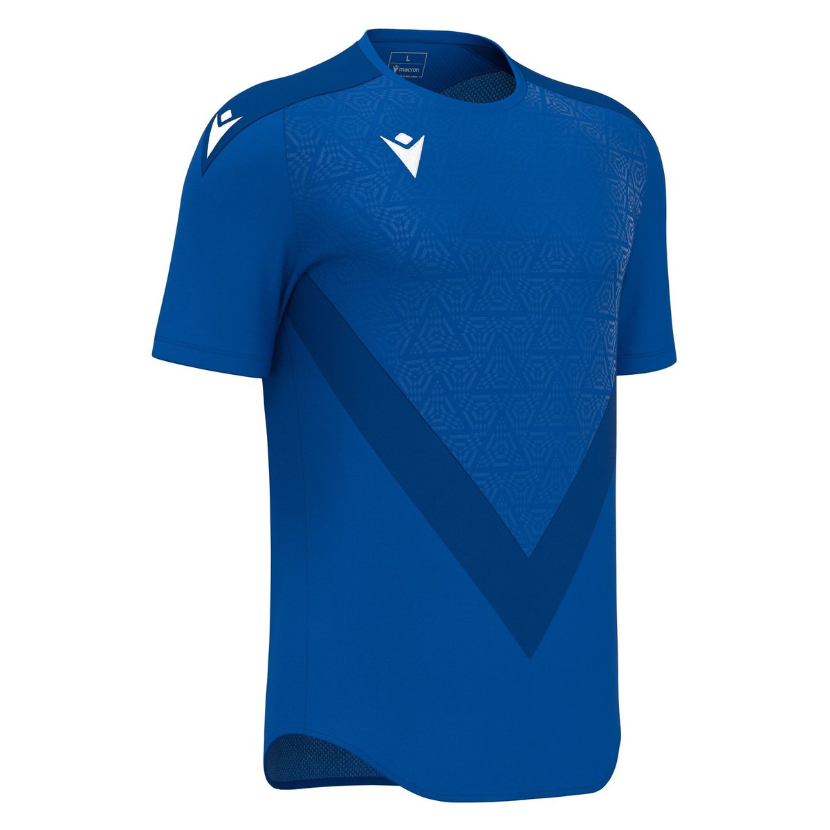 Macron Wisp Shirt - Royal Blue/Dark Royal Blue