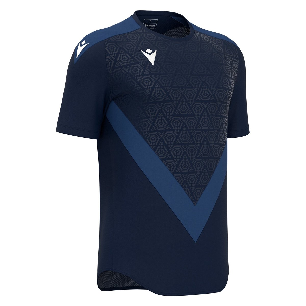 Macron Wisp Shirt - Navy/Light Navy