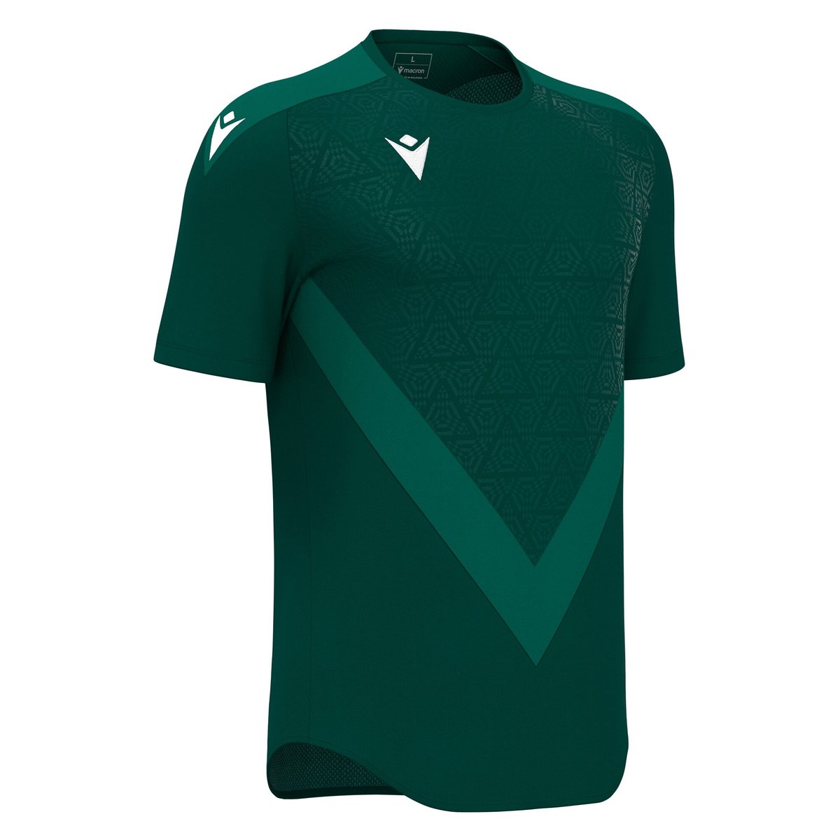 Macron Wisp Shirt - Bottle Green/Light Bottle Green