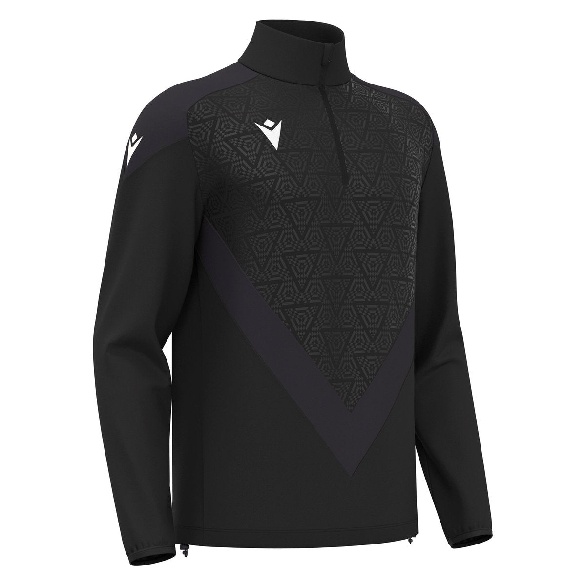 Macron Anduin 1/4 Zip Top - Black