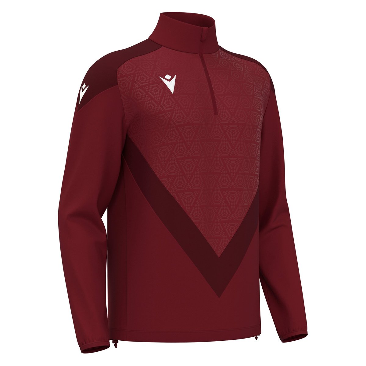 Macron Anduin 1/4 Zip Top - Cardinal