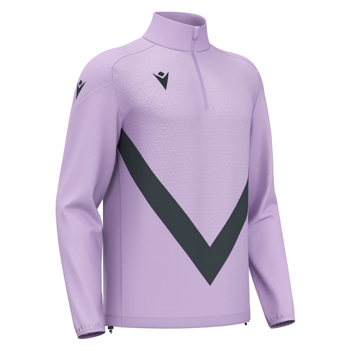 Macron Anduin 1/4 Zip Top - Lilac/Anthracite