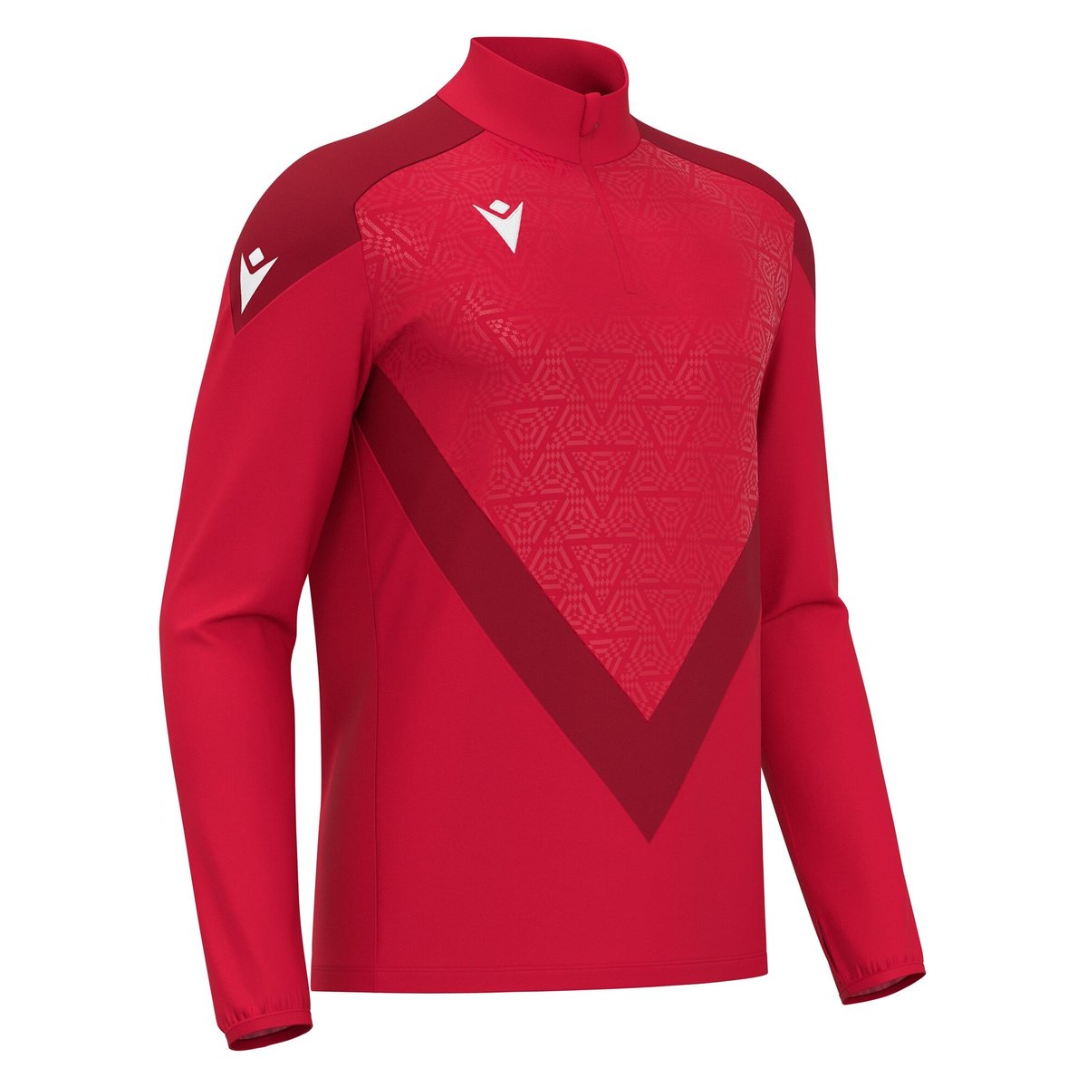 Macron Yaruga 1/4 Zip Top - Red