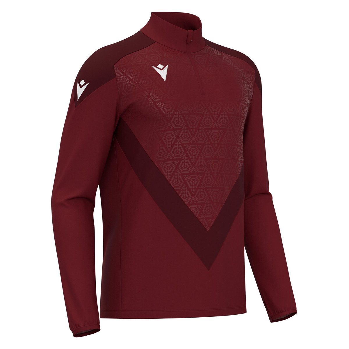 Macron Yaruga 1/4 Zip Top - Cardinal