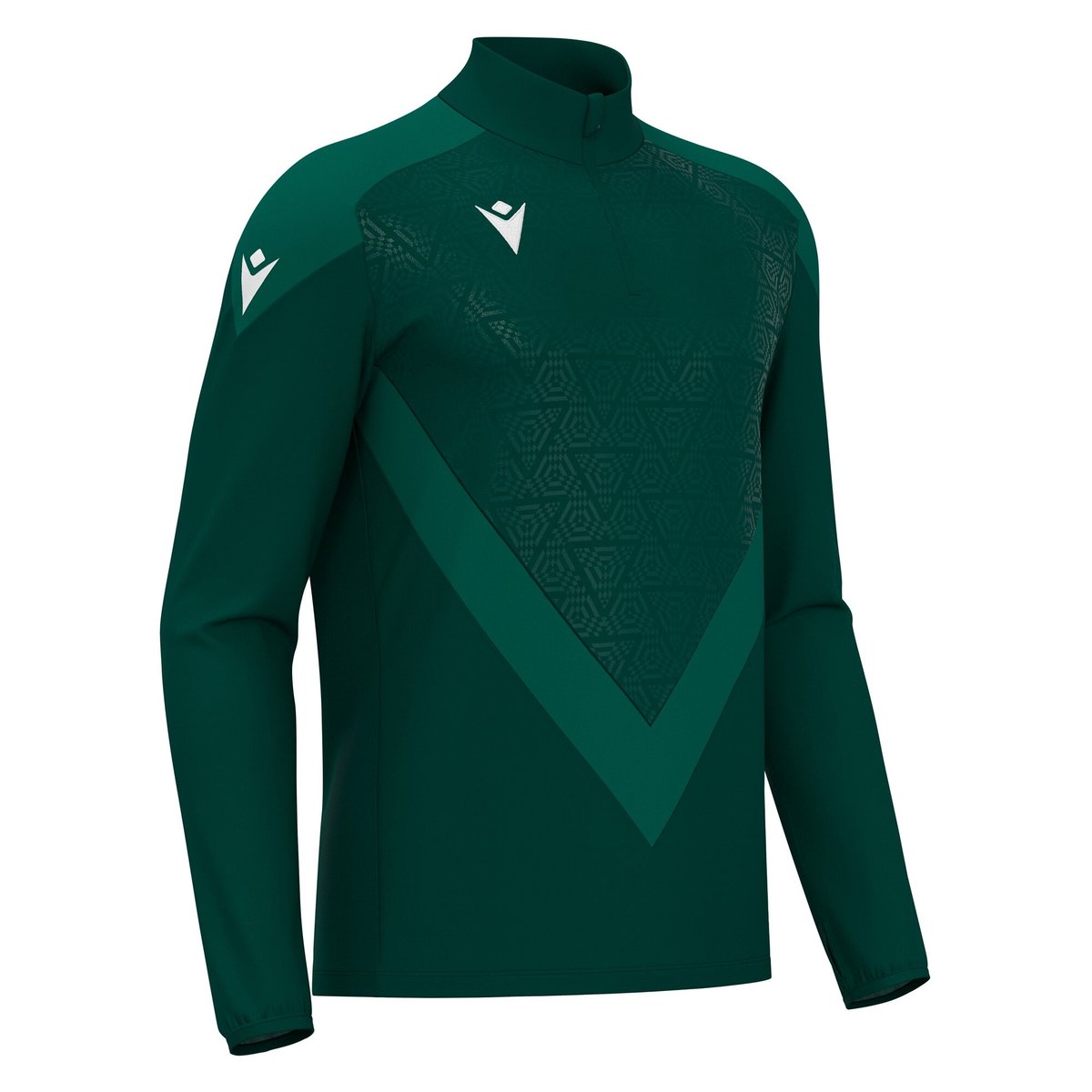 Macron Yaruga 1/4 Zip Top - Bottle Green