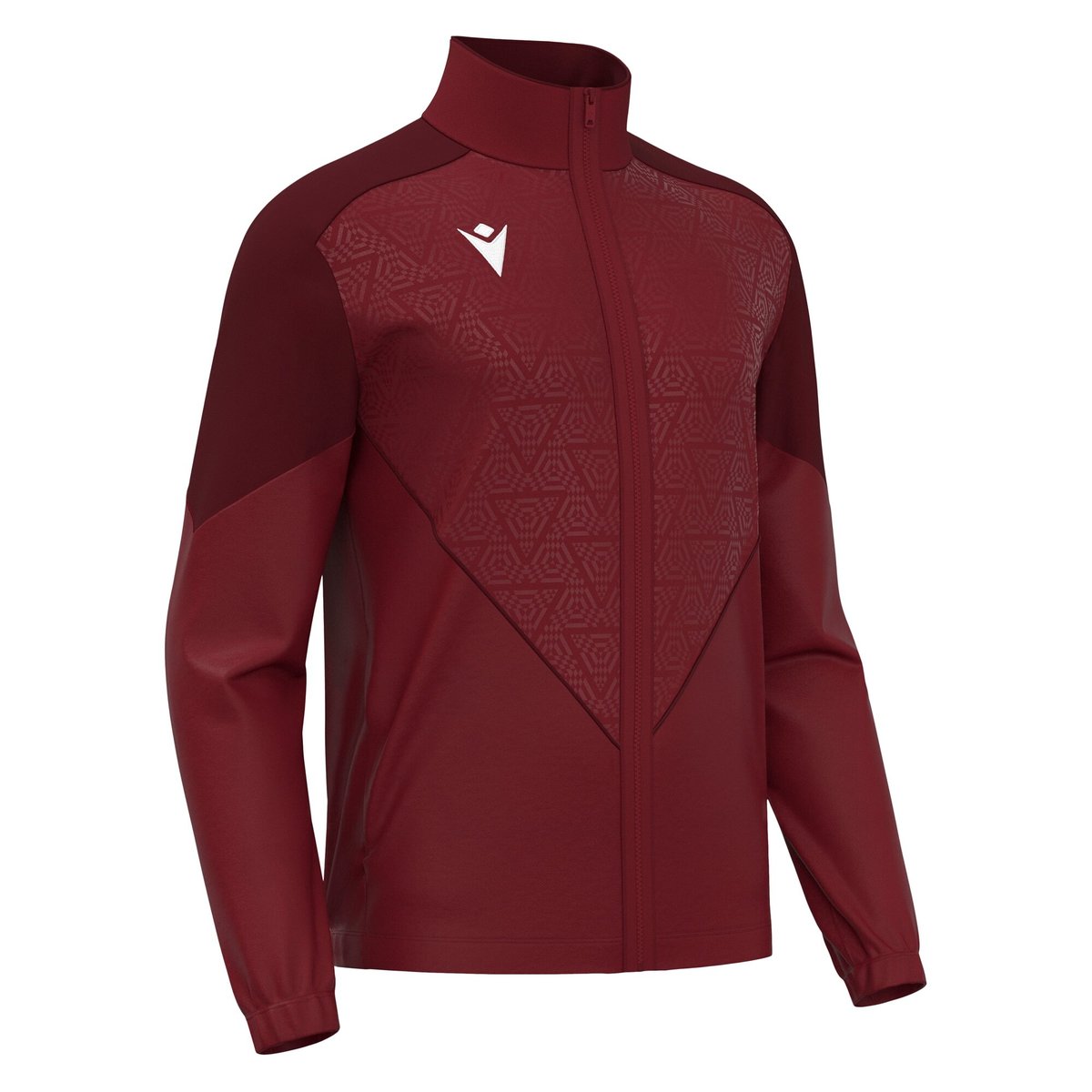 Macron Poseidon Full Zip Top - Cardinal