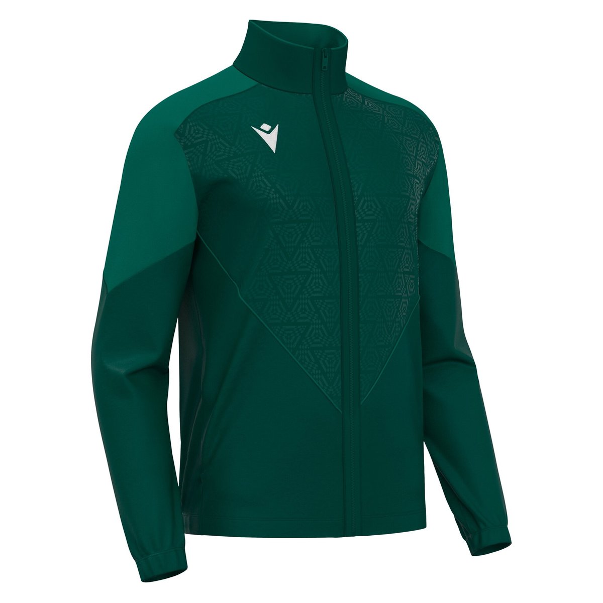Macron Poseidon Full Zip Top - Bottle Green