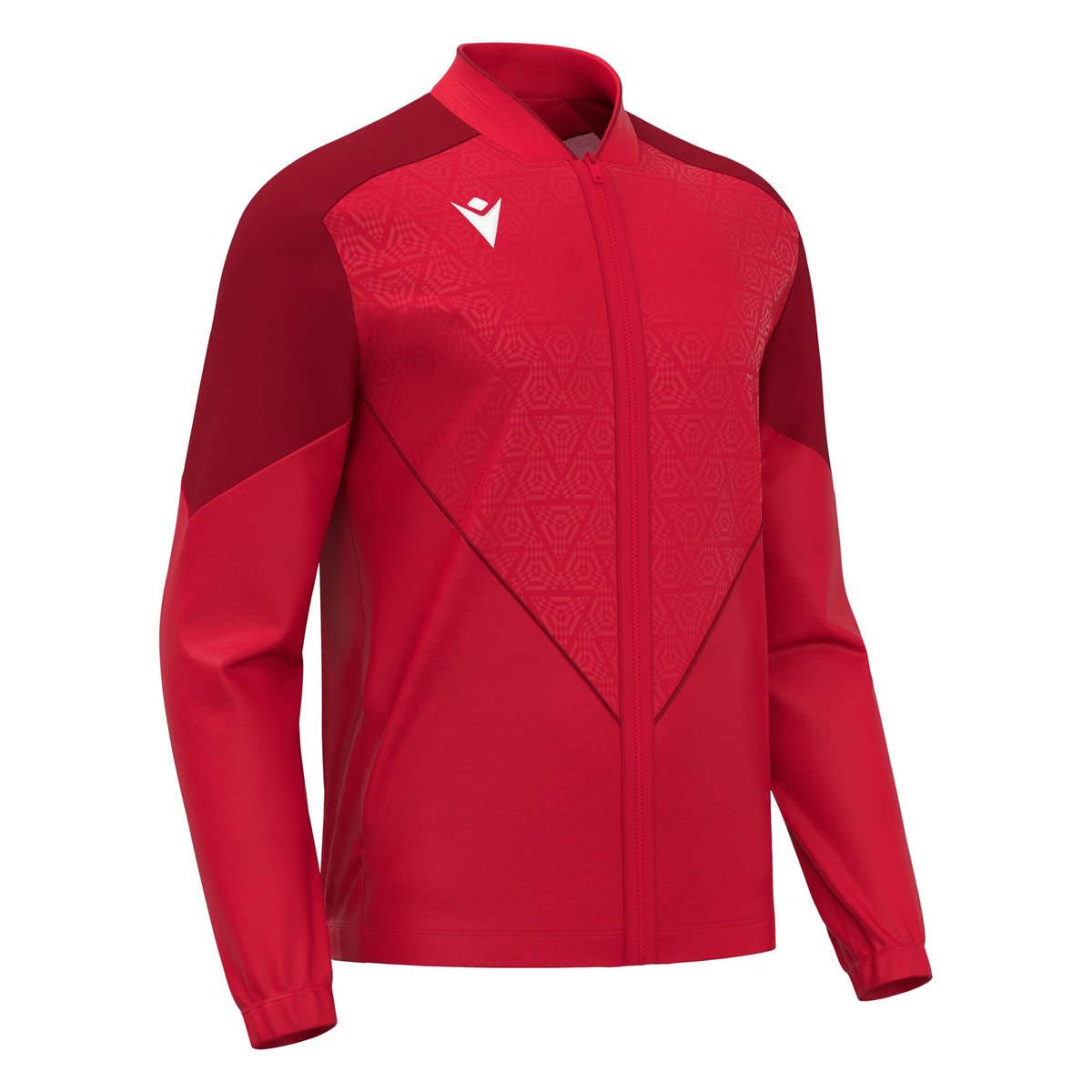 Macron Morpheus Microfibre Full Zip Top - Red