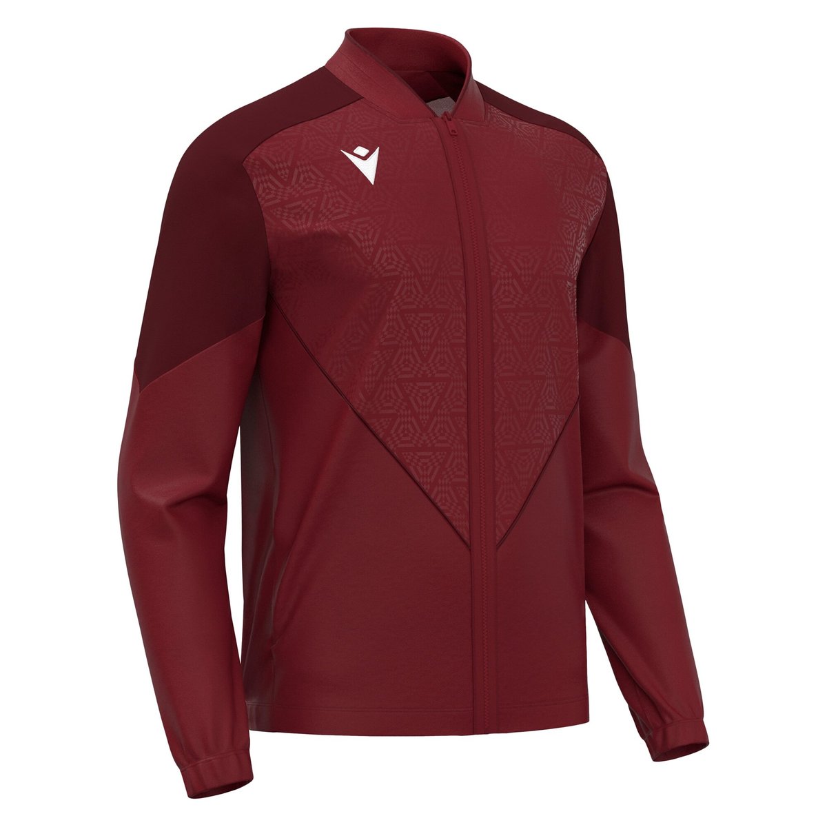 Macron Morpheus Microfibre Full Zip Top - Cardinal
