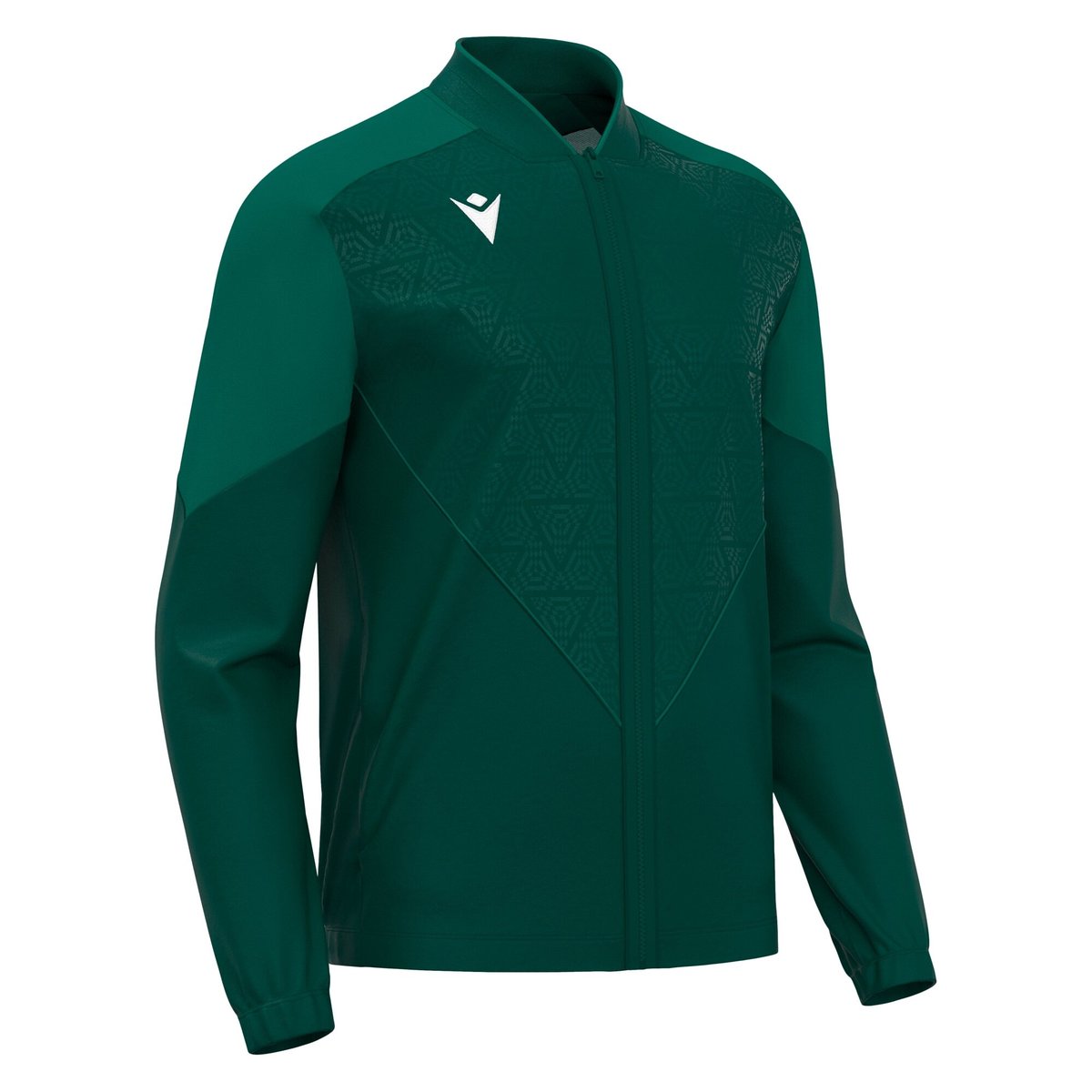 Macron Morpheus Microfibre Full Zip Top - Bottle Green