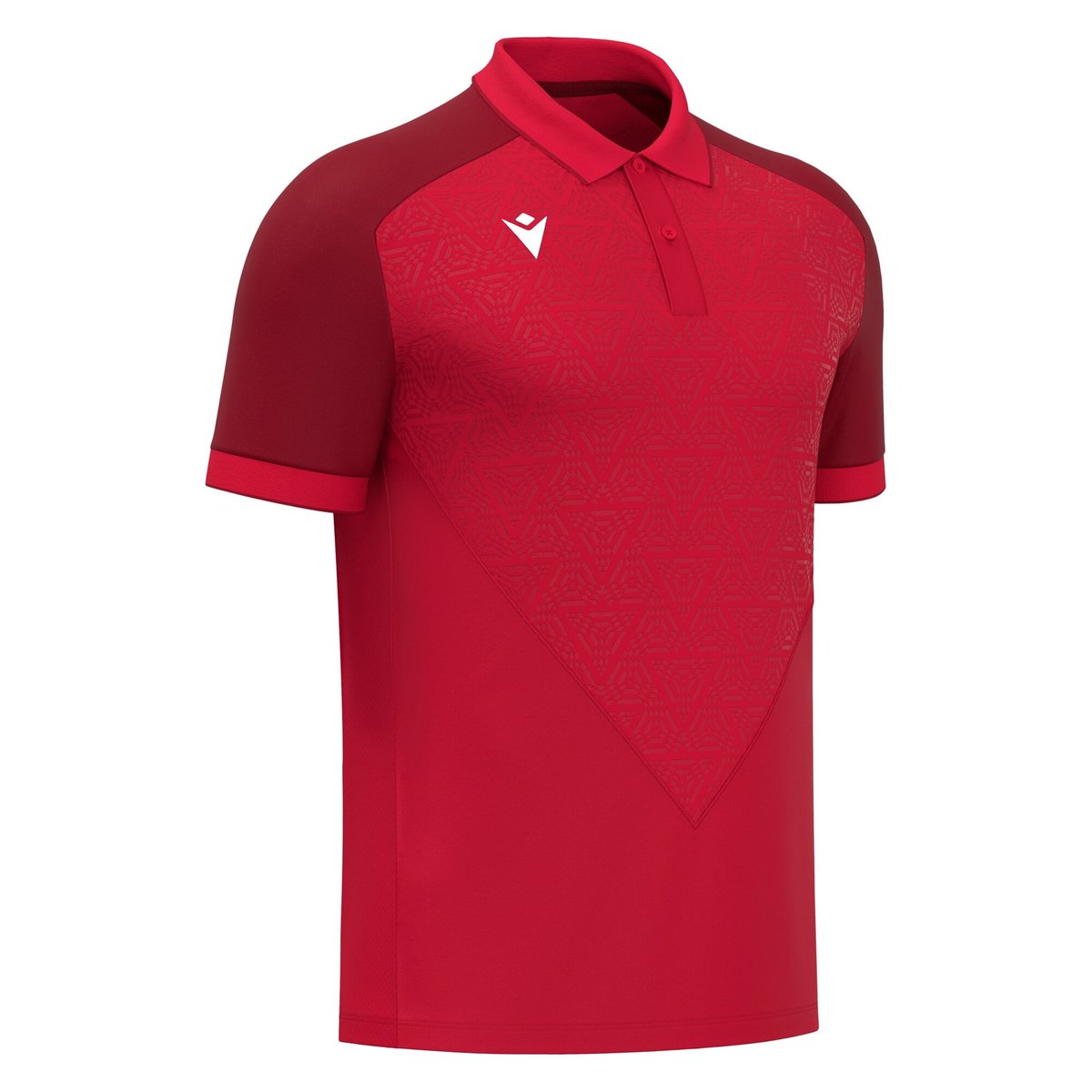 Macron Baldwin Polo - Red