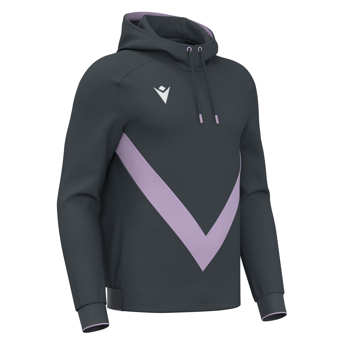 Macron Fenders Hooded Sweatshirt - Anthracite