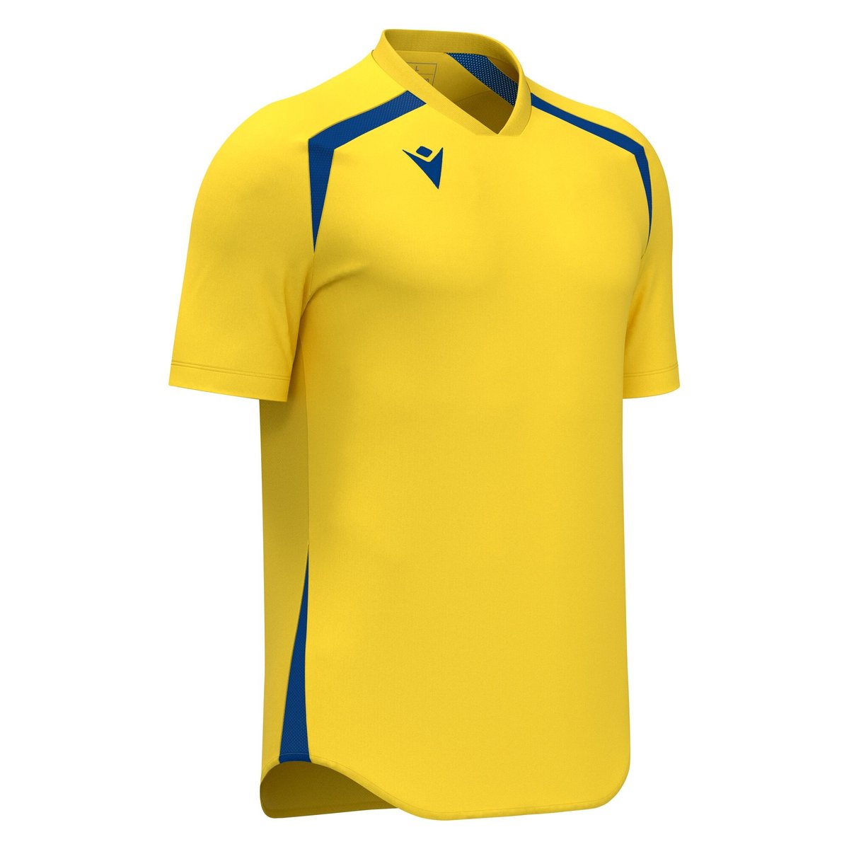 Macron Wyrm Shirt - Yellow/Royal Blue