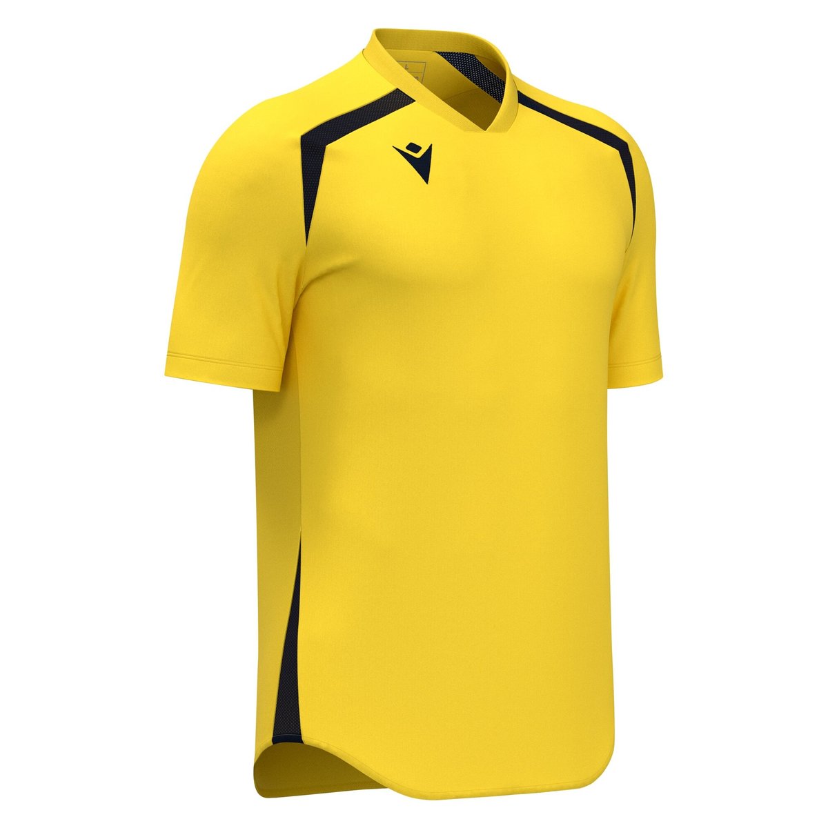 Macron Wyrm Shirt - Yellow/Navy