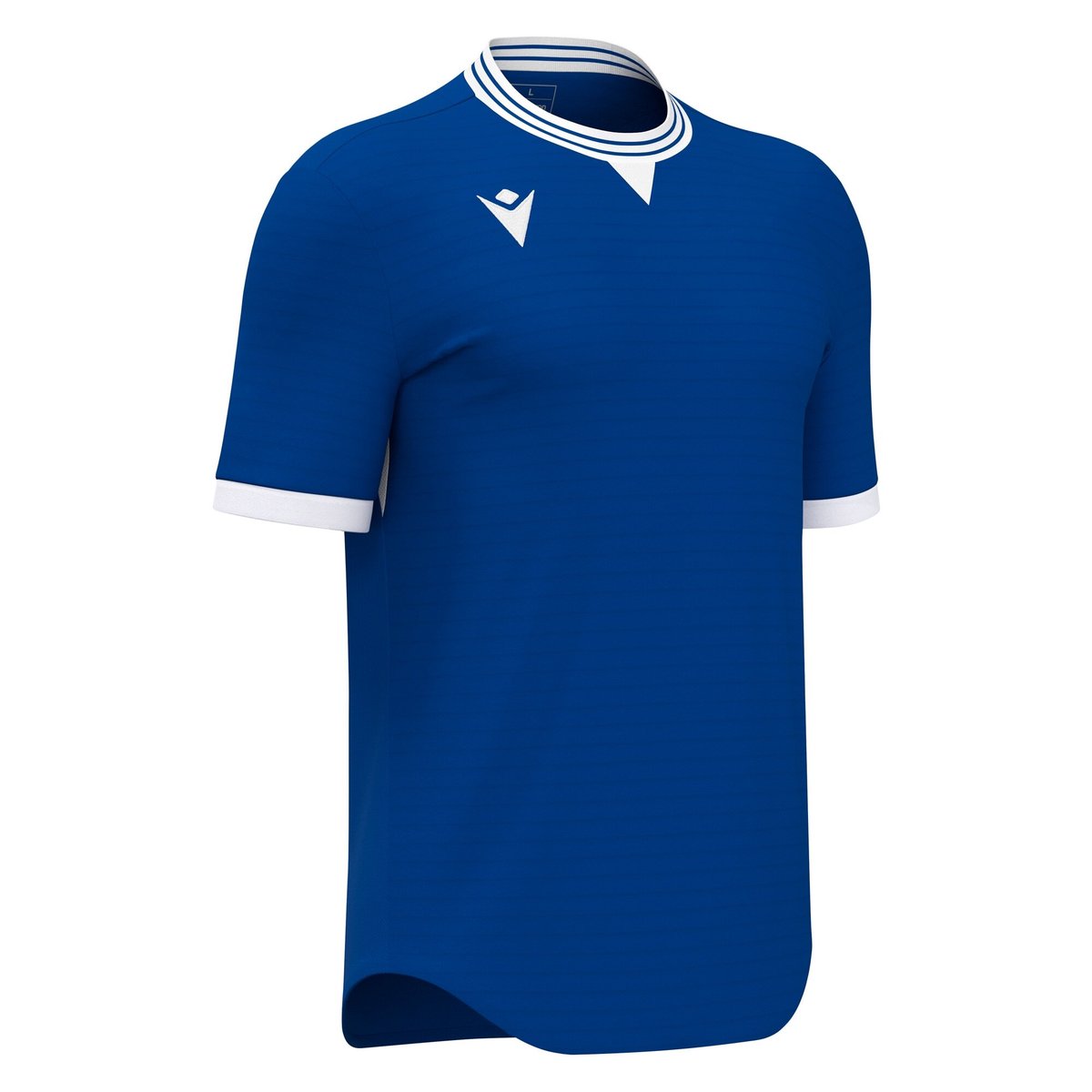 macron TAKE 14 シャツ Lサイズ 白/青 Macron Elves Shirt - Royal Blue/White - footballkitsdirect.com