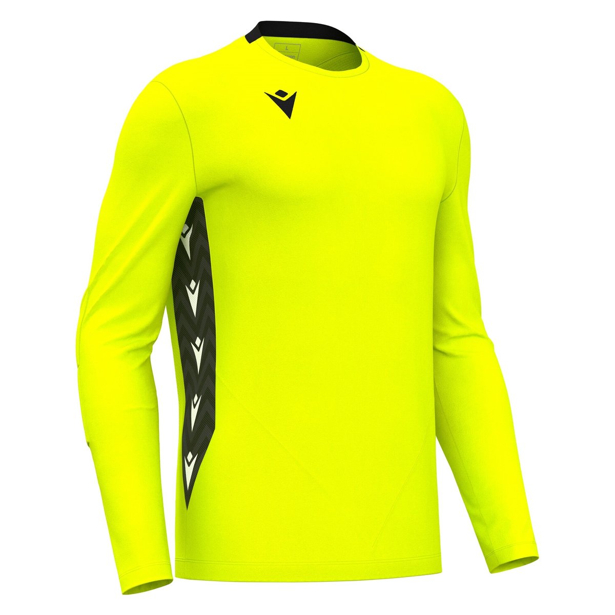 Macron Argo GK Shirt - Neon Yellow/Black