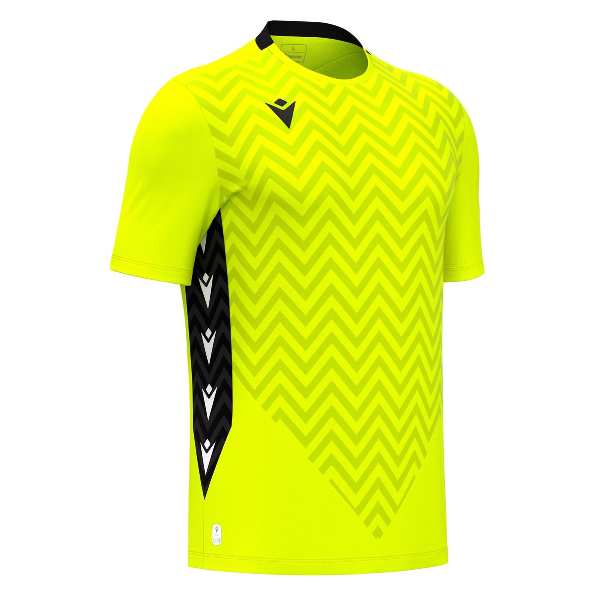 Macron Scorpio GK Shirt - Neon Yellow/Black