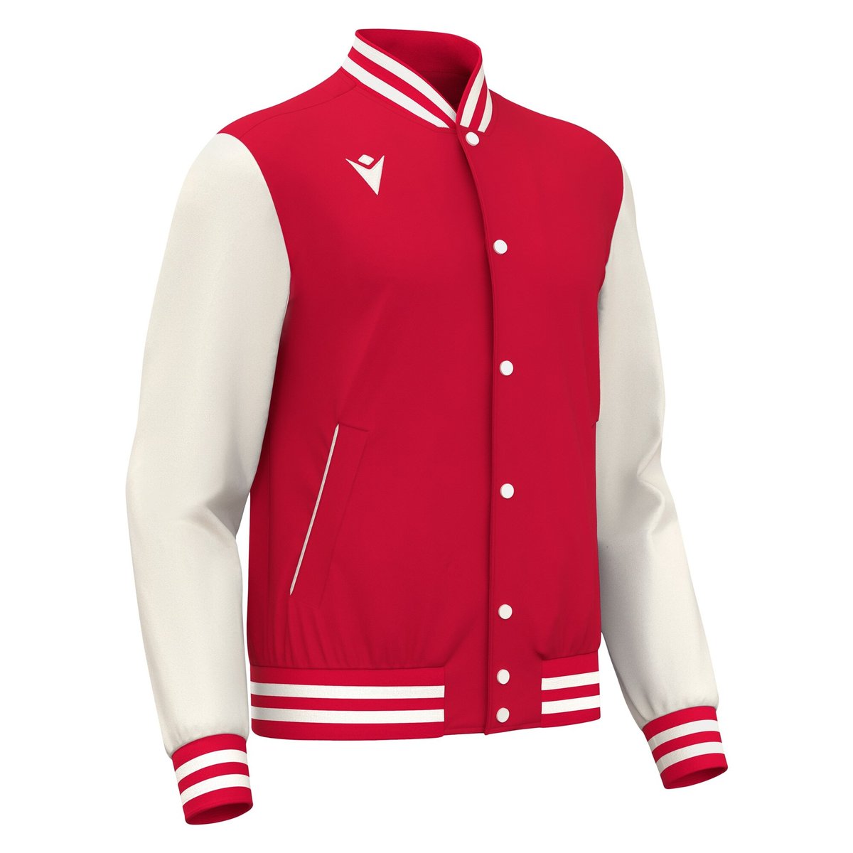 Macron Fiddle Jacket - Red/Off White