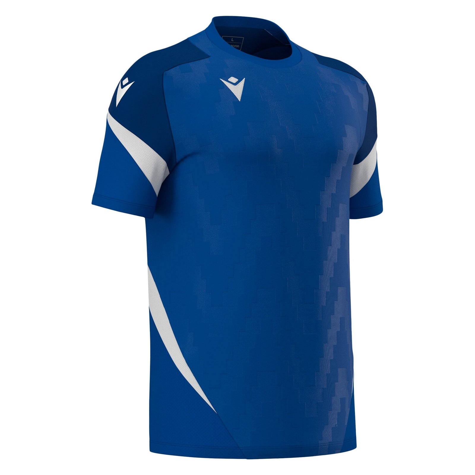 Macron Totem Shirt - Royal Blue/White