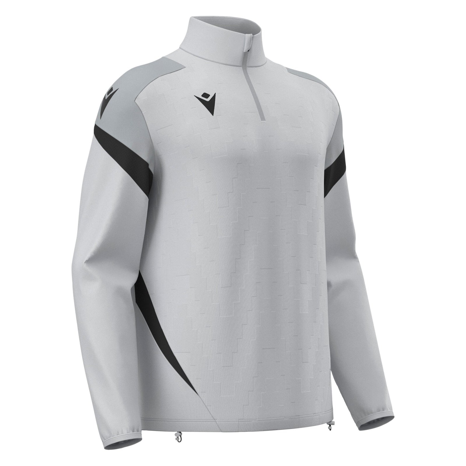 Macron Hollow 1/4 Zip - Stone Grey/Anthracite