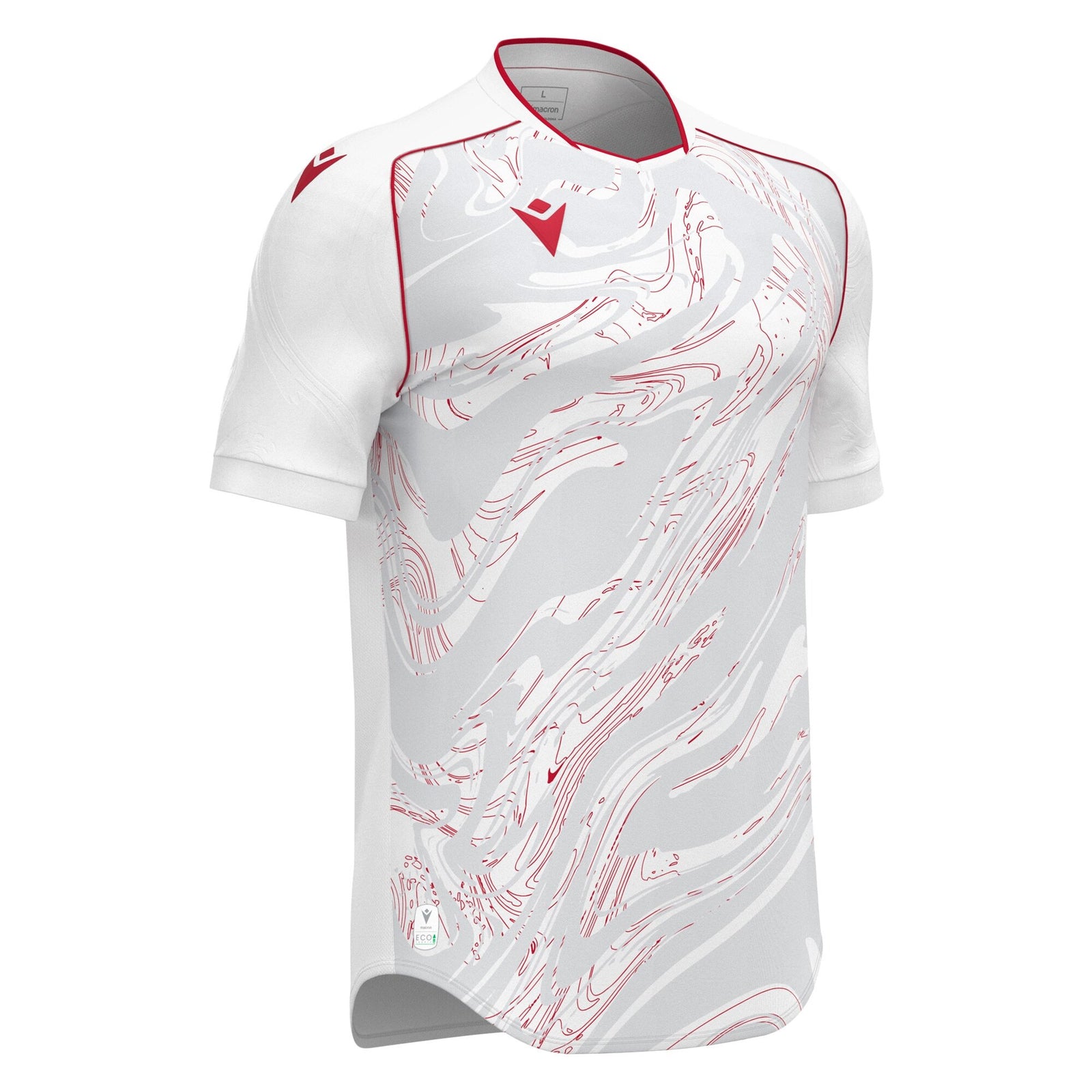 Macron Arcane Eco Shirt - White/Red