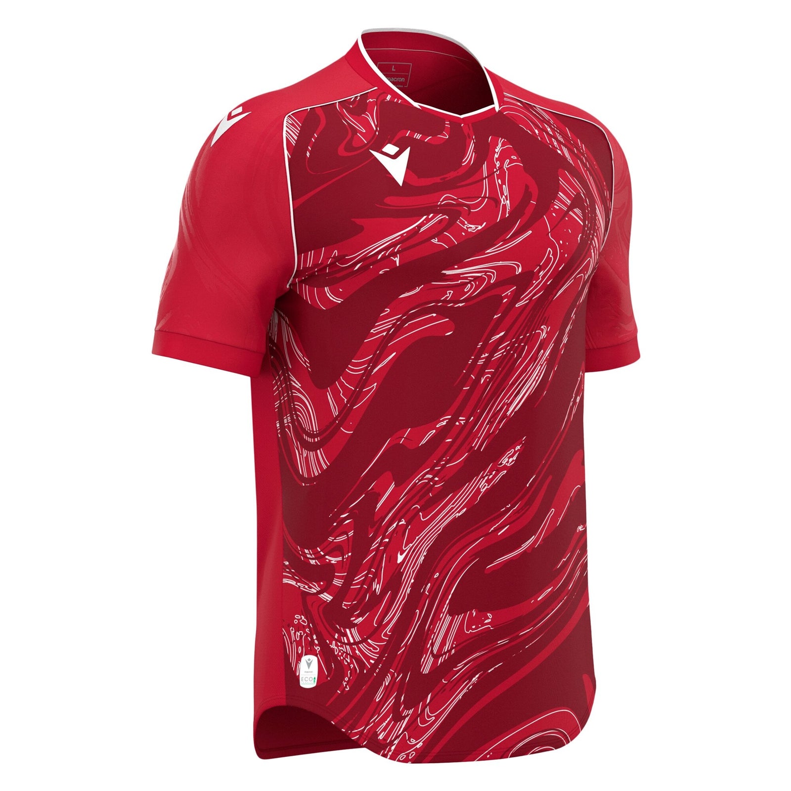 Macron Arcane Eco Shirt - Red/White